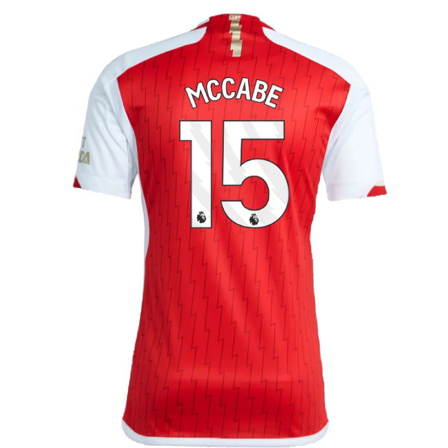 Arsenal 2023-24 Home Shirt (XXLB) (McCabe 15) (Excellent)