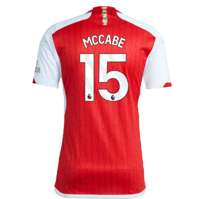 Arsenal 2023-24 Home Shirt (XXLB) (McCabe 15) (Excellent)