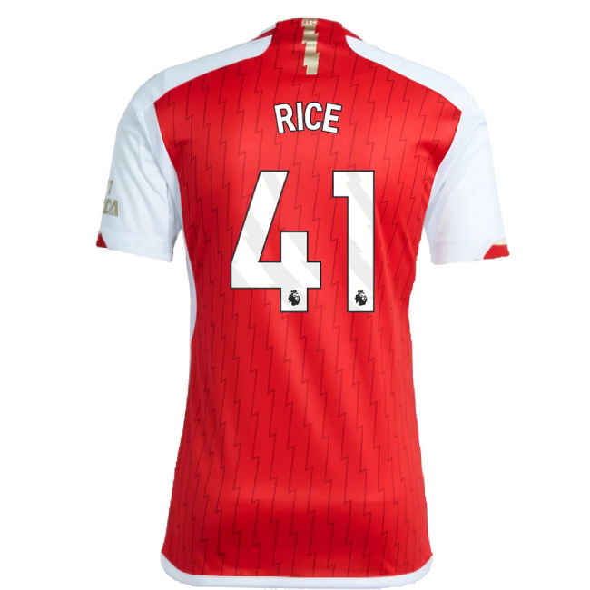Arsenal 2023-24 Home Shirt (XXLB) (Rice 41) (Excellent)