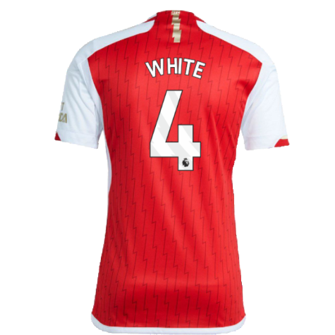Arsenal 2023-24 Home Shirt (XXLB) (White 4) (Excellent)