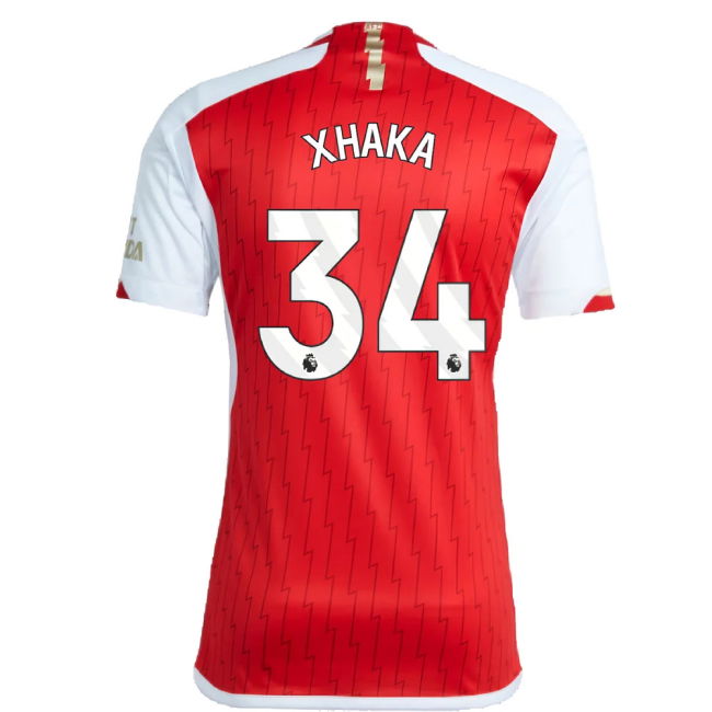 Arsenal 2023-24 Home Shirt (XXLB) (Xhaka 34) (Excellent)