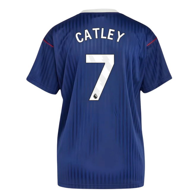 Arsenal Terrace Icons Shirt (Navy) (Catley 7)
