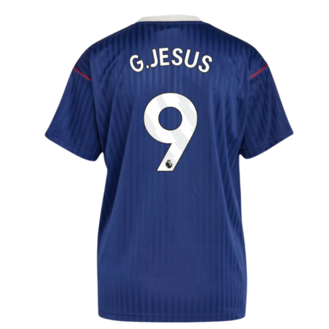 Arsenal Terrace Icons Shirt (Navy) (G.Jesus 9)