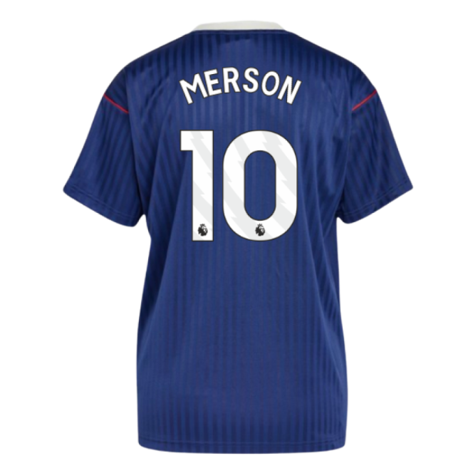 Arsenal Terrace Icons Shirt (Navy) (Merson 10)