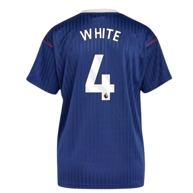 Arsenal Terrace Icons Shirt (Navy) (White 4)