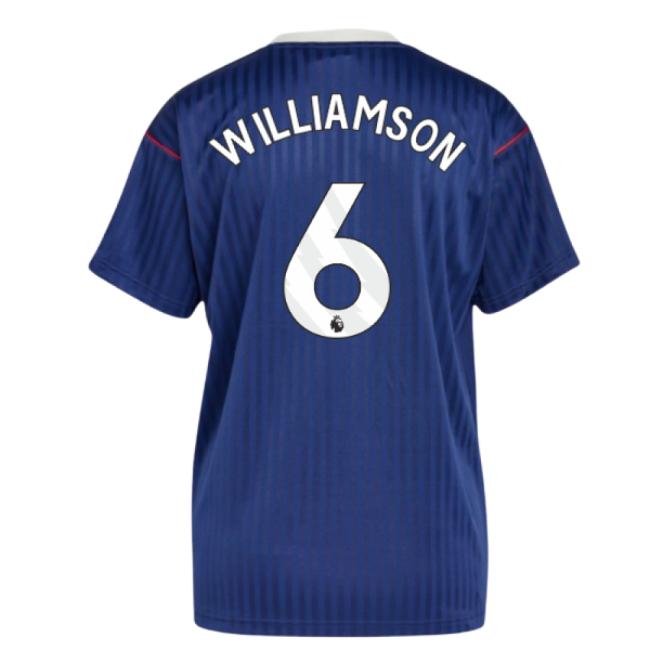 Arsenal Terrace Icons Shirt (Navy) (Williamson 6)