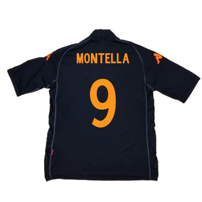 AS Roma 2002-03 Third Shirt (XL) (Good) (Montella 9)