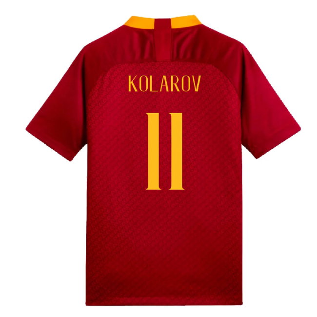 AS Roma 2018-19 Home Shirt (Mint) (Kolarov 11)