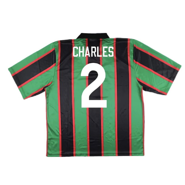 Aston Villa 1993-95 Away Shirt (XL) (Excellent) (Charles 2)