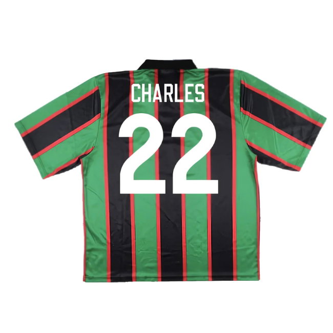 Aston Villa 1993-95 Away Shirt (XL) (Excellent) (Charles 22)