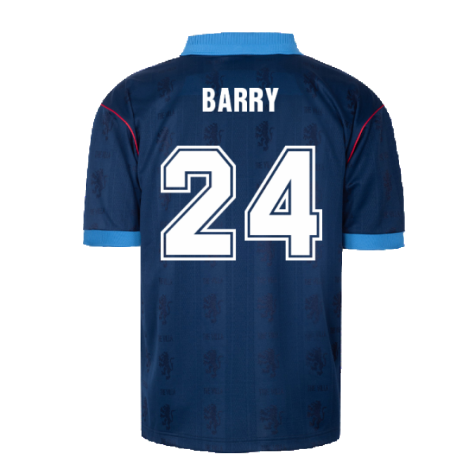 Aston Villa 1996 Retro Away Shirt (Barry 24)