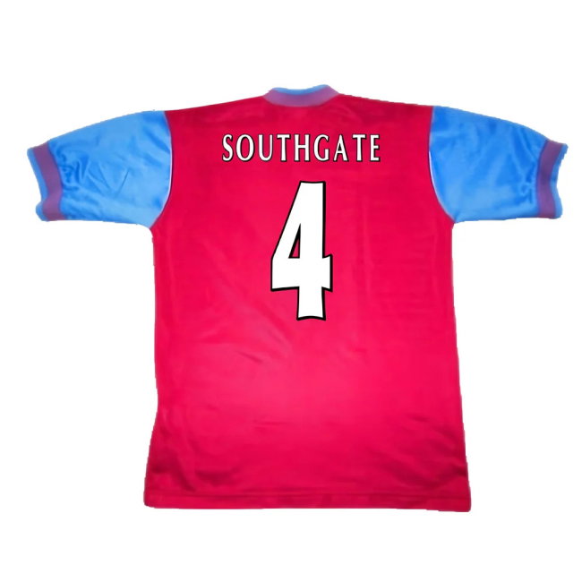 Aston Villa 1997-1998 Home Shirt (Excellent) (Southgate 4)