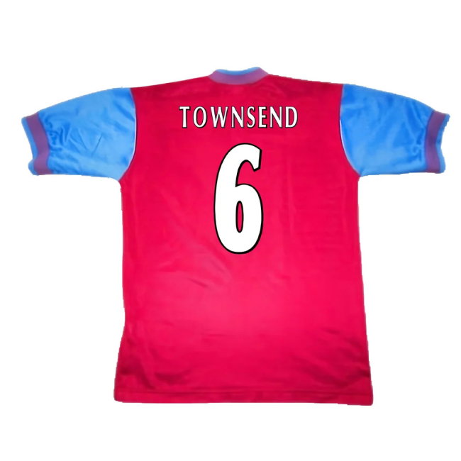 Aston Villa 1997-1998 Home Shirt (Excellent) (Townsend 6)