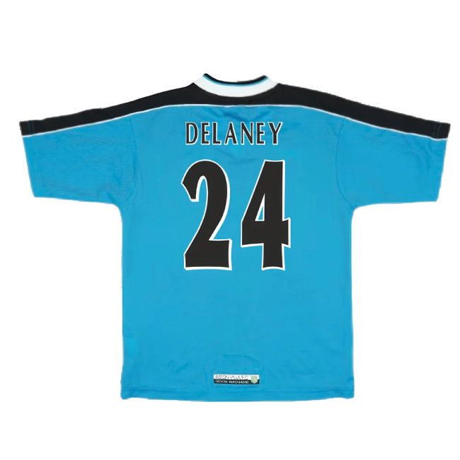 Aston Villa 1998-99 Away Shirt (XLB) (Excellent) (Delaney 24)