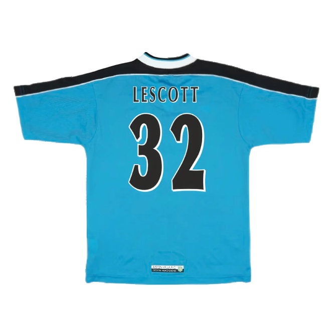 Aston Villa 1998-99 Away Shirt (XLB) (Excellent) (Lescott 32)