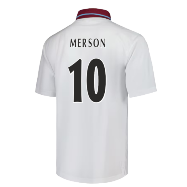 Aston Villa 2000 Away Retro Shirt (Merson 10)