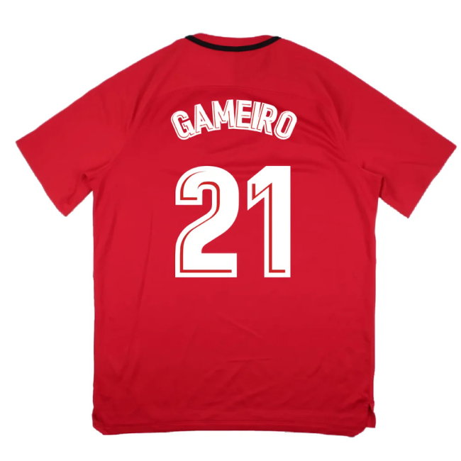 Atletico Madrid 2017-18 Nike Training Shirt (XL) (Gameiro 21) (Mint)