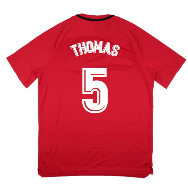 Atletico Madrid 2017-18 Nike Training Shirt (XL) (Thomas 5) (Mint)