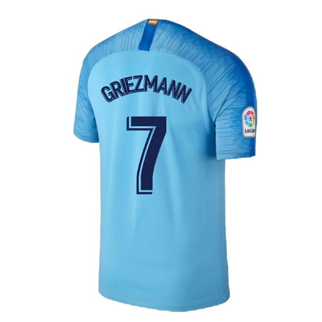 Atletico Madrid 2018-19 Away Shirt (M) (Good) (Griezmann 7)