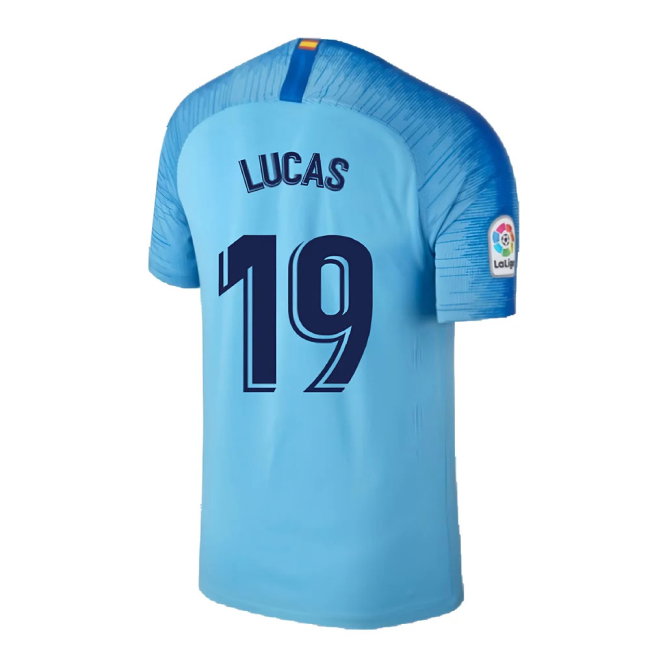 Atletico Madrid 2018-19 Away Shirt (M) (Good) (Lucas 19)