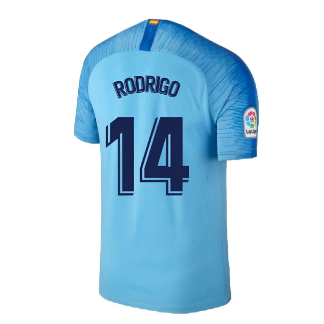 Atletico Madrid 2018-19 Away Shirt (S) (Mint) (Rodrigo 14)