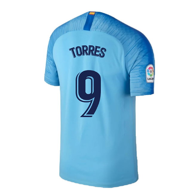 Atletico Madrid 2018-19 Away Shirt (S) (Mint) (Torres 9)