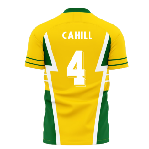 Australia 1990s Style Concept Football Kit (Libero) (CAHILL 4)