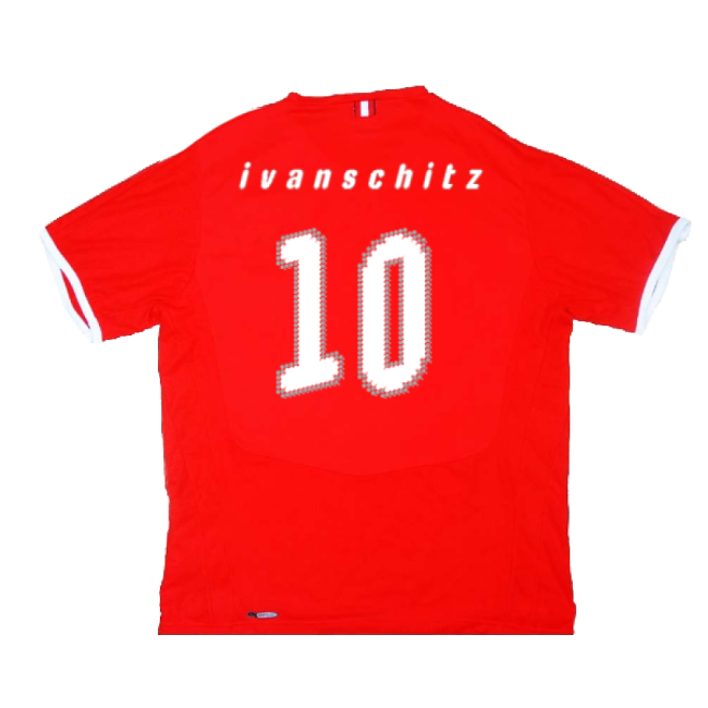 Austria 2008-09 Home Shirt ((Good) S) (Ivanschitz 10)