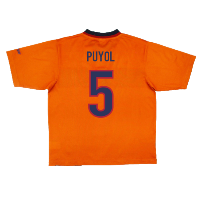 Barcelona 1998-99 Third Shirt (XL) (Good) (Puyol 5)