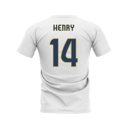 Barcelona 2008-2009 Retro Shirt T-shirt (White) (Henry 14)