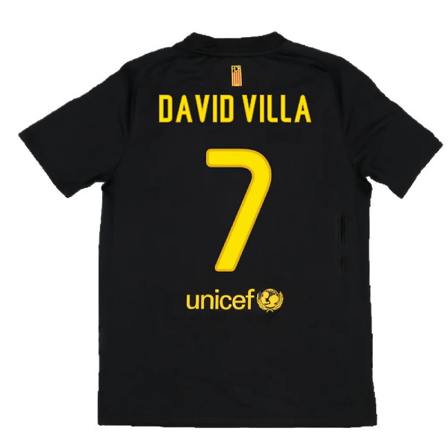 Barcelona 2011-12 Away Shirt (Very Good) (David Villa 7)