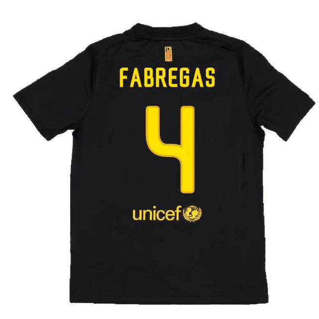 Barcelona 2011-12 Away Shirt (Very Good) (Fabregas 4)