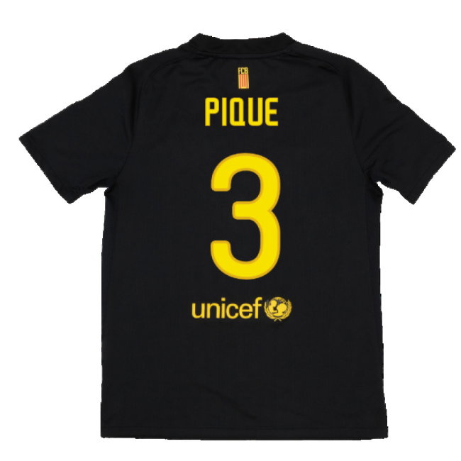 Barcelona 2011-12 Away Shirt (Very Good) (Pique 3)