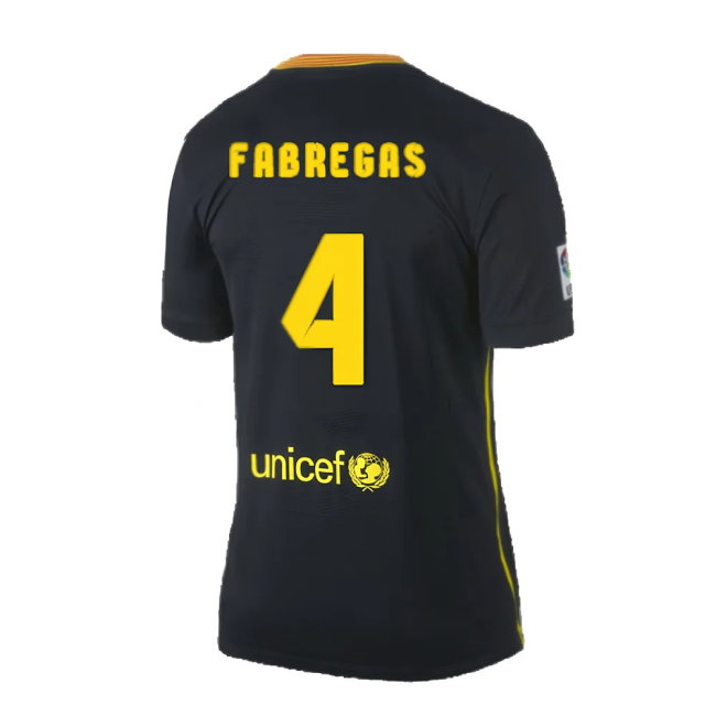 Barcelona 2013-14 Third Shirt (Very Good) (Fabregas 4)