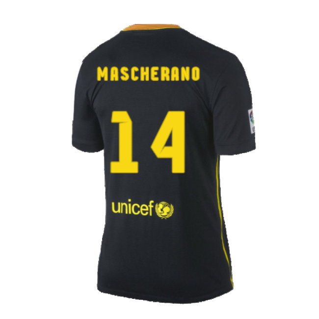 Barcelona 2013-14 Third Shirt (Very Good) (Mascherano 14)