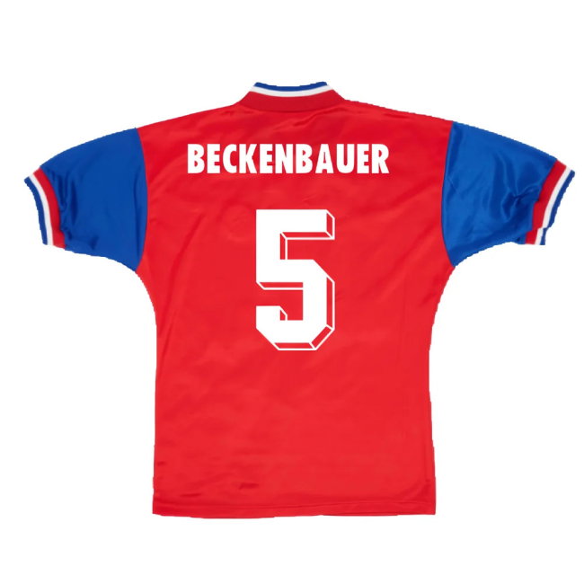 Bayern Munich 1993-95 Home Shirt (S) (Very Good) (Beckenbauer 5)
