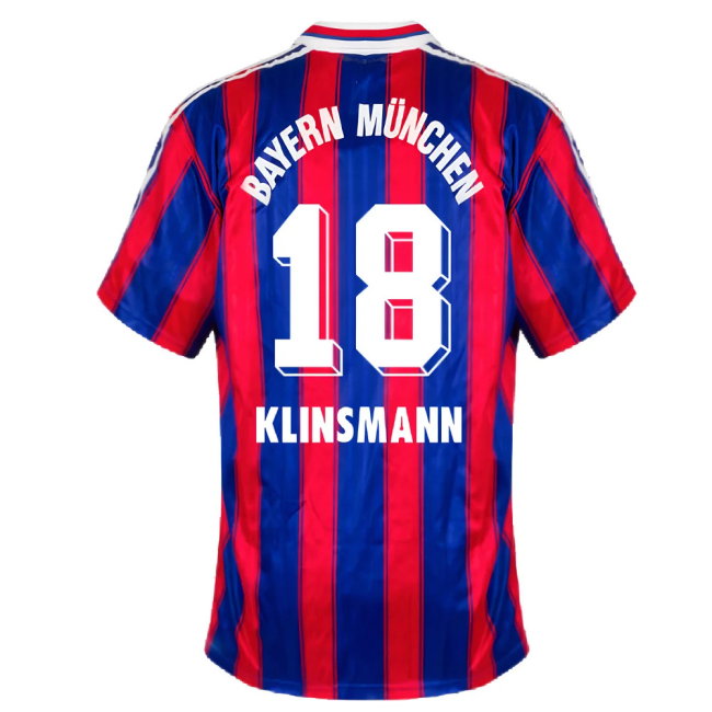 Bayern Munich 1995-97 Home Shirt (Boys 26/28 7-8y) (Excellent) (Klinsmann 18)