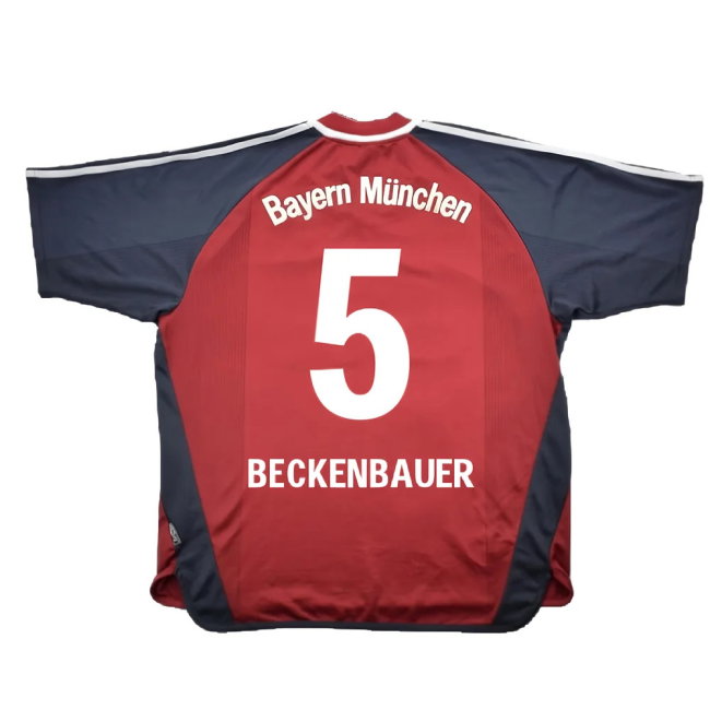Bayern Munich 2001-02 Home Shirt (S) (Very Good) (Beckenbauer 5)