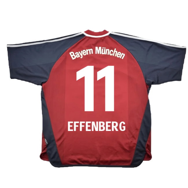 Bayern Munich 2001-02 Home Shirt (S) (Very Good) (Effenberg 11)
