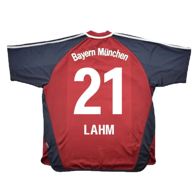 Bayern Munich 2001-02 Home Shirt (S) (Very Good) (Lahm 21)