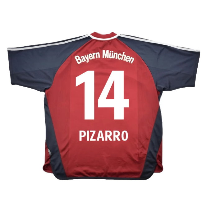 Bayern Munich 2001-02 Home Shirt (S) (Very Good) (Pizarro 14)