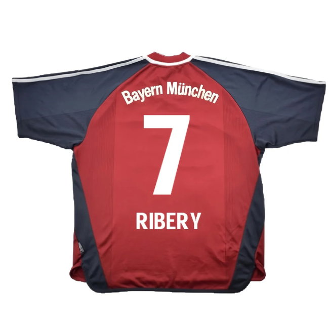 Bayern Munich 2001-02 Home Shirt (S) (Very Good) (Ribery 7)