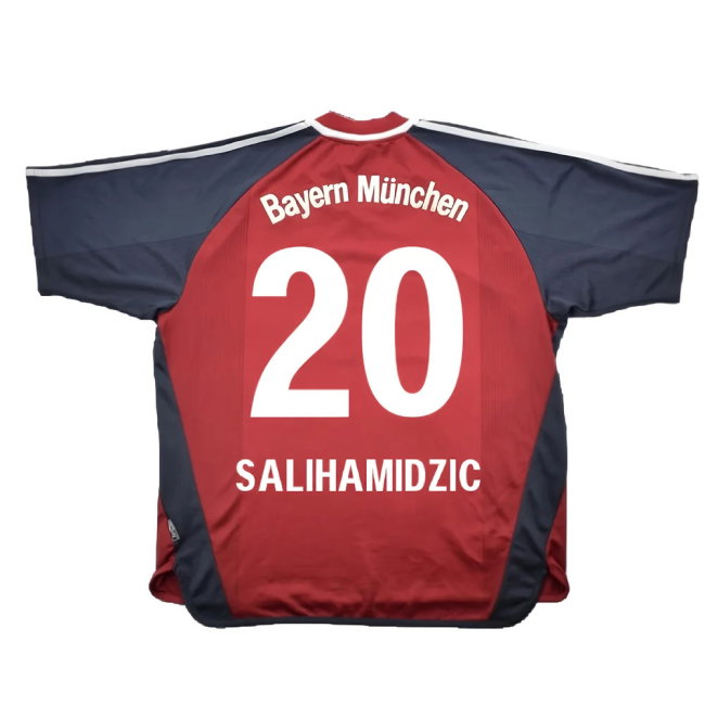 Bayern Munich 2001-02 Home Shirt (S) (Very Good) (Salihamidzic 20)