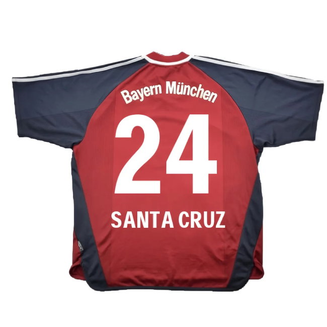 Bayern Munich 2001-02 Home Shirt (S) (Very Good) (Santa Cruz 24)