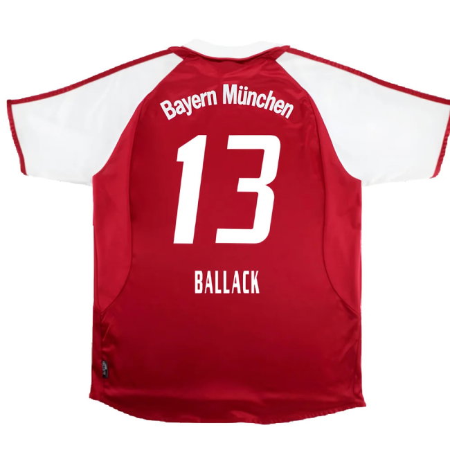 Bayern Munich 2003-04 Home Shirt (XXL) Makaay #10 (Very Good) (Ballack 13)