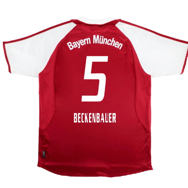 Bayern Munich 2003-04 Home Shirt (XXL) Makaay #10 (Very Good) (Beckenbauer 5)