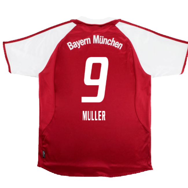 Bayern Munich 2003-04 Home Shirt ((Excellent) XL) (Muller 9)