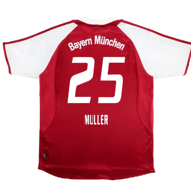 Bayern Munich 2003-04 Home Shirt (XXL) Makaay #10 (Very Good) (Muller 25)