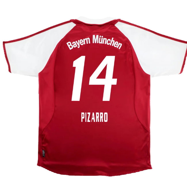 Bayern Munich 2003-04 Home Shirt (XXL) Makaay #10 (Very Good) (Pizarro 14)