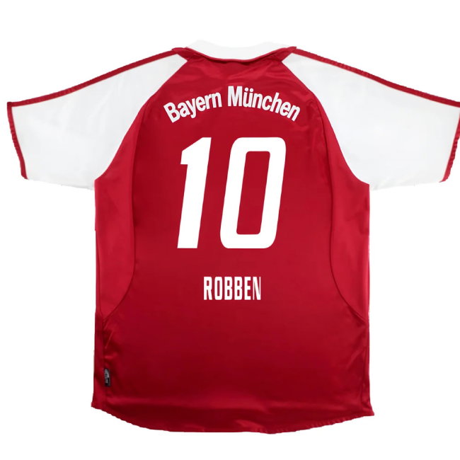 Bayern Munich 2003-04 Home Shirt (XXL) Makaay #10 (Very Good) (Robben 10)